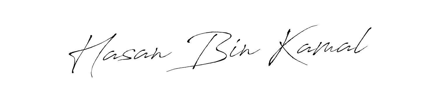 It looks lik you need a new signature style for name Hasan Bin Kamal. Design unique handwritten (Antro_Vectra) signature with our free signature maker in just a few clicks. Hasan Bin Kamal signature style 6 images and pictures png