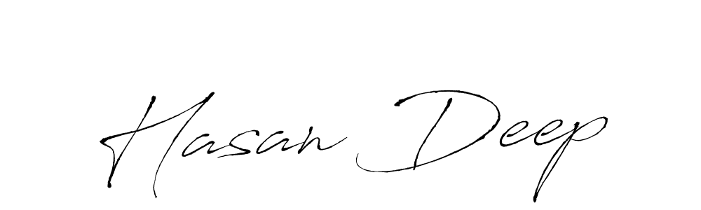 How to make Hasan Deep signature? Antro_Vectra is a professional autograph style. Create handwritten signature for Hasan Deep name. Hasan Deep signature style 6 images and pictures png