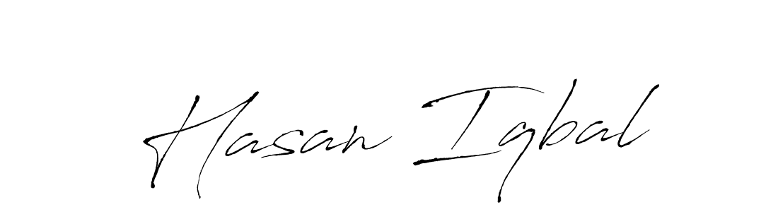 It looks lik you need a new signature style for name Hasan Iqbal. Design unique handwritten (Antro_Vectra) signature with our free signature maker in just a few clicks. Hasan Iqbal signature style 6 images and pictures png