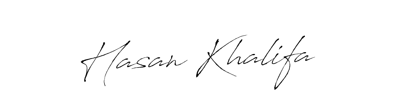 The best way (Antro_Vectra) to make a short signature is to pick only two or three words in your name. The name Hasan Khalifa include a total of six letters. For converting this name. Hasan Khalifa signature style 6 images and pictures png