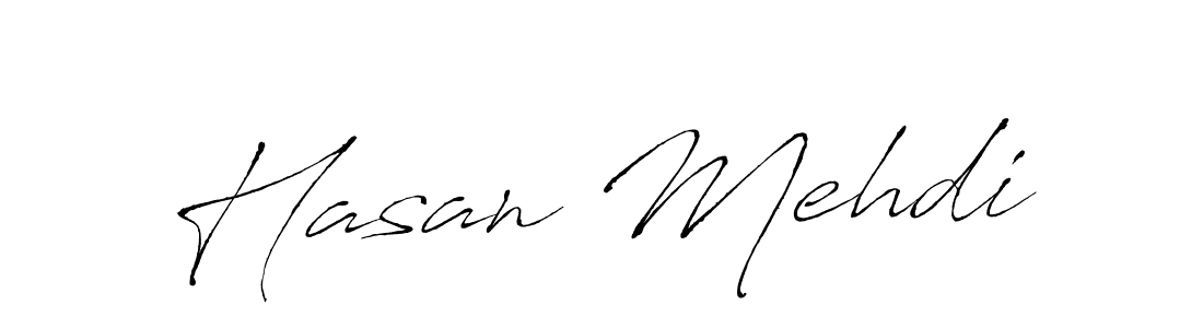 Also we have Hasan Mehdi name is the best signature style. Create professional handwritten signature collection using Antro_Vectra autograph style. Hasan Mehdi signature style 6 images and pictures png