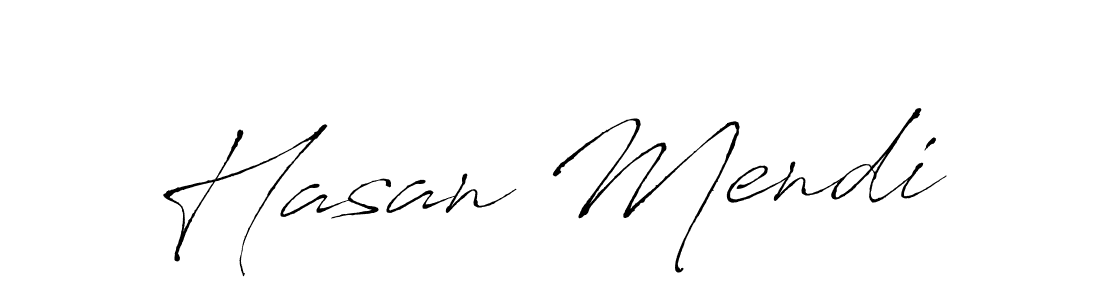 Use a signature maker to create a handwritten signature online. With this signature software, you can design (Antro_Vectra) your own signature for name Hasan Mendi. Hasan Mendi signature style 6 images and pictures png