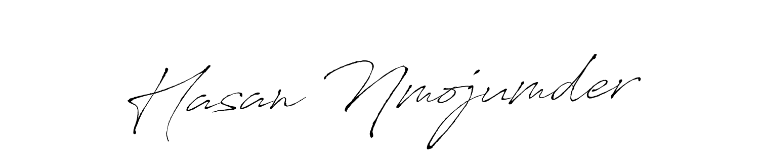 Create a beautiful signature design for name Hasan Nmojumder. With this signature (Antro_Vectra) fonts, you can make a handwritten signature for free. Hasan Nmojumder signature style 6 images and pictures png