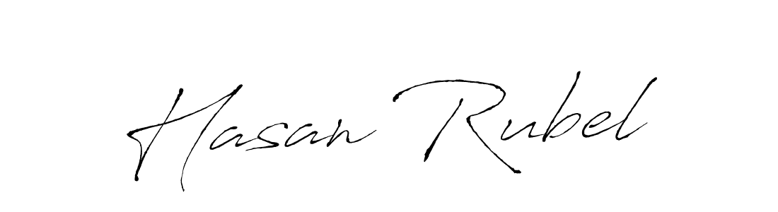 Create a beautiful signature design for name Hasan Rubel. With this signature (Antro_Vectra) fonts, you can make a handwritten signature for free. Hasan Rubel signature style 6 images and pictures png