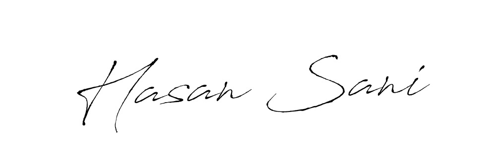 Here are the top 10 professional signature styles for the name Hasan Sani. These are the best autograph styles you can use for your name. Hasan Sani signature style 6 images and pictures png