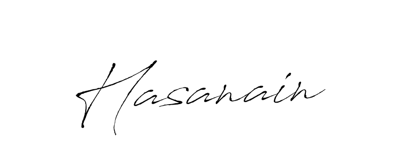 Antro_Vectra is a professional signature style that is perfect for those who want to add a touch of class to their signature. It is also a great choice for those who want to make their signature more unique. Get Hasanain name to fancy signature for free. Hasanain signature style 6 images and pictures png