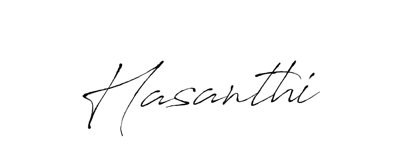 Also we have Hasanthi name is the best signature style. Create professional handwritten signature collection using Antro_Vectra autograph style. Hasanthi signature style 6 images and pictures png