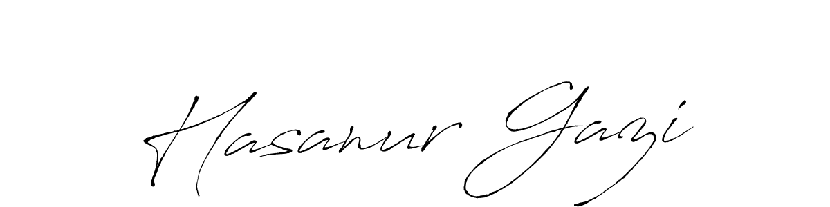 Hasanur Gazi stylish signature style. Best Handwritten Sign (Antro_Vectra) for my name. Handwritten Signature Collection Ideas for my name Hasanur Gazi. Hasanur Gazi signature style 6 images and pictures png