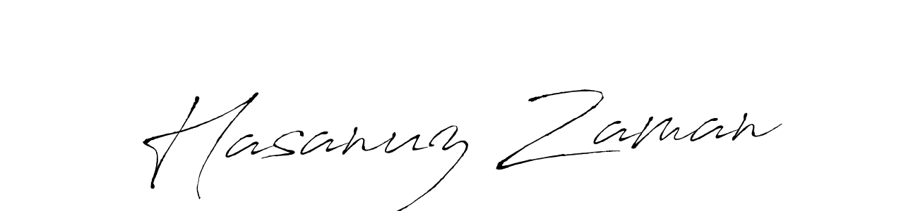 How to make Hasanuz Zaman signature? Antro_Vectra is a professional autograph style. Create handwritten signature for Hasanuz Zaman name. Hasanuz Zaman signature style 6 images and pictures png