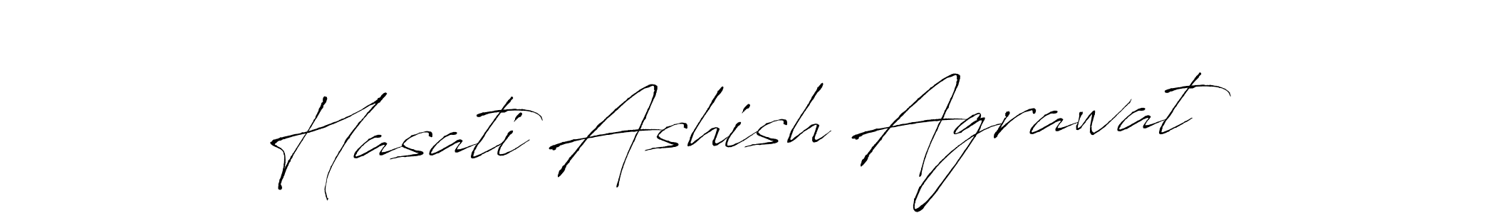 This is the best signature style for the Hasati Ashish Agrawat name. Also you like these signature font (Antro_Vectra). Mix name signature. Hasati Ashish Agrawat signature style 6 images and pictures png