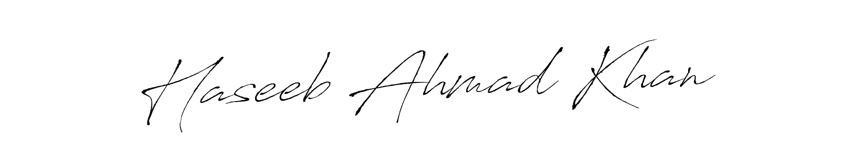 It looks lik you need a new signature style for name Haseeb Ahmad Khan. Design unique handwritten (Antro_Vectra) signature with our free signature maker in just a few clicks. Haseeb Ahmad Khan signature style 6 images and pictures png