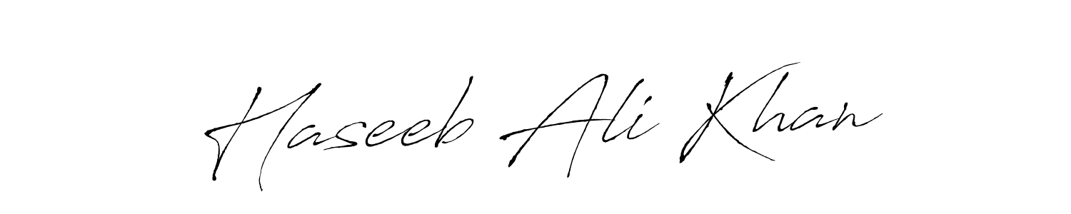 The best way (Antro_Vectra) to make a short signature is to pick only two or three words in your name. The name Haseeb Ali Khan include a total of six letters. For converting this name. Haseeb Ali Khan signature style 6 images and pictures png
