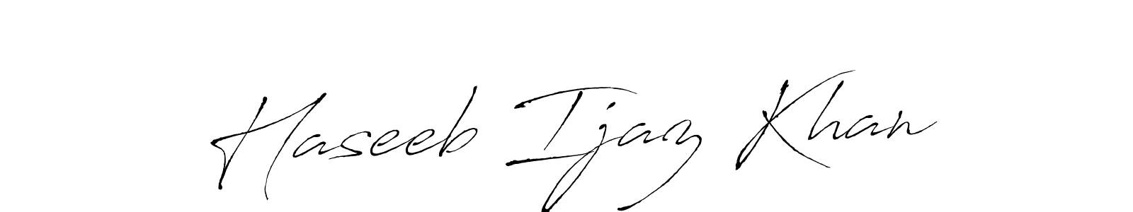 The best way (Antro_Vectra) to make a short signature is to pick only two or three words in your name. The name Haseeb Ijaz Khan include a total of six letters. For converting this name. Haseeb Ijaz Khan signature style 6 images and pictures png