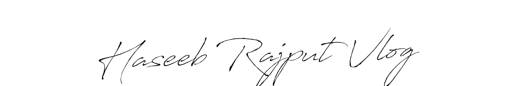 Antro_Vectra is a professional signature style that is perfect for those who want to add a touch of class to their signature. It is also a great choice for those who want to make their signature more unique. Get Haseeb Rajput Vlog name to fancy signature for free. Haseeb Rajput Vlog signature style 6 images and pictures png