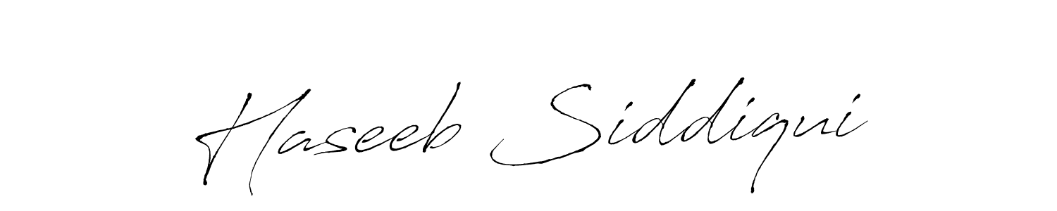 How to make Haseeb Siddiqui signature? Antro_Vectra is a professional autograph style. Create handwritten signature for Haseeb Siddiqui name. Haseeb Siddiqui signature style 6 images and pictures png