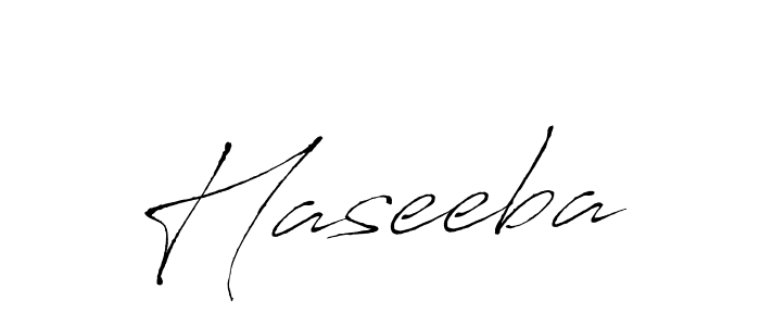 Haseeba stylish signature style. Best Handwritten Sign (Antro_Vectra) for my name. Handwritten Signature Collection Ideas for my name Haseeba. Haseeba signature style 6 images and pictures png