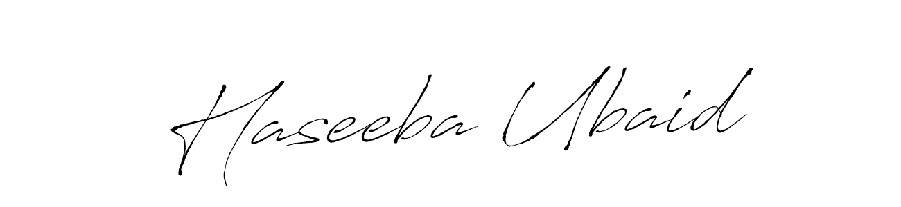 Here are the top 10 professional signature styles for the name Haseeba Ubaid. These are the best autograph styles you can use for your name. Haseeba Ubaid signature style 6 images and pictures png