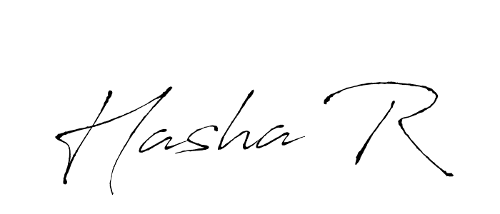 You should practise on your own different ways (Antro_Vectra) to write your name (Hasha R) in signature. don't let someone else do it for you. Hasha R signature style 6 images and pictures png