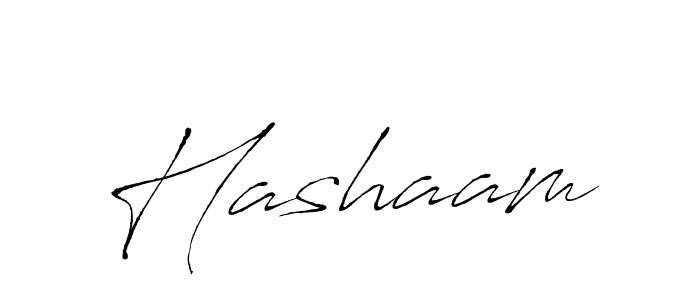 Hashaam stylish signature style. Best Handwritten Sign (Antro_Vectra) for my name. Handwritten Signature Collection Ideas for my name Hashaam. Hashaam signature style 6 images and pictures png
