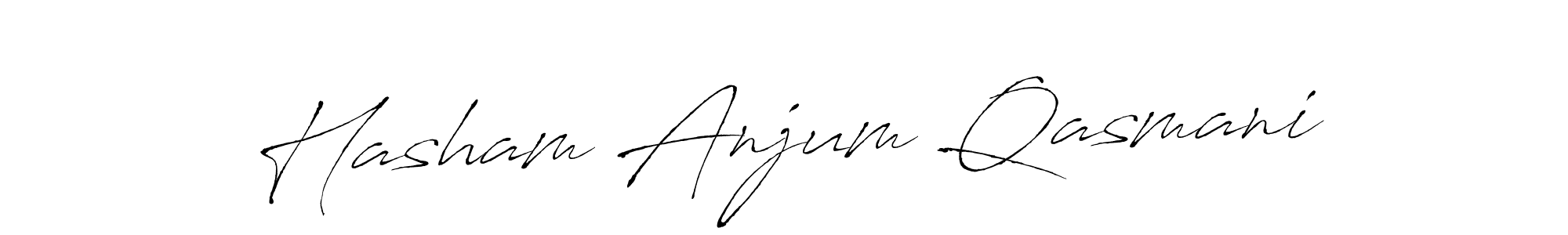 See photos of Hasham Anjum Qasmani official signature by Spectra . Check more albums & portfolios. Read reviews & check more about Antro_Vectra font. Hasham Anjum Qasmani signature style 6 images and pictures png