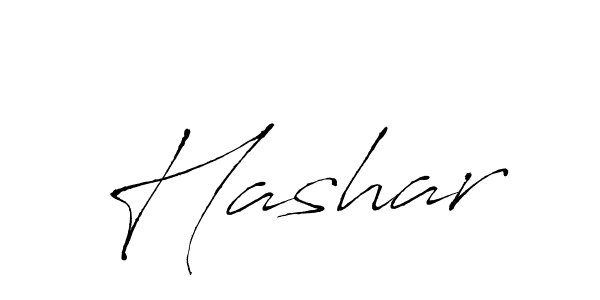 Use a signature maker to create a handwritten signature online. With this signature software, you can design (Antro_Vectra) your own signature for name Hashar. Hashar signature style 6 images and pictures png