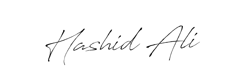 Create a beautiful signature design for name Hashid Ali. With this signature (Antro_Vectra) fonts, you can make a handwritten signature for free. Hashid Ali signature style 6 images and pictures png