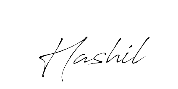 Create a beautiful signature design for name Hashil. With this signature (Antro_Vectra) fonts, you can make a handwritten signature for free. Hashil signature style 6 images and pictures png