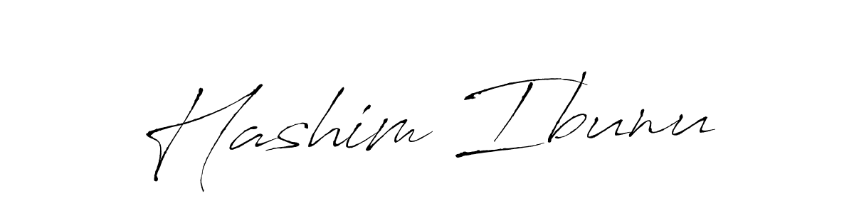 How to make Hashim Ibunu name signature. Use Antro_Vectra style for creating short signs online. This is the latest handwritten sign. Hashim Ibunu signature style 6 images and pictures png