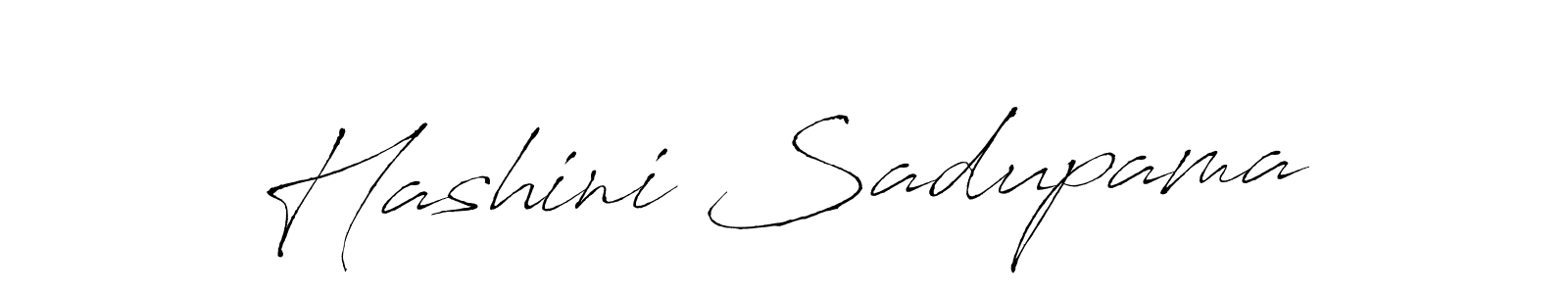 Also we have Hashini Sadupama name is the best signature style. Create professional handwritten signature collection using Antro_Vectra autograph style. Hashini Sadupama signature style 6 images and pictures png