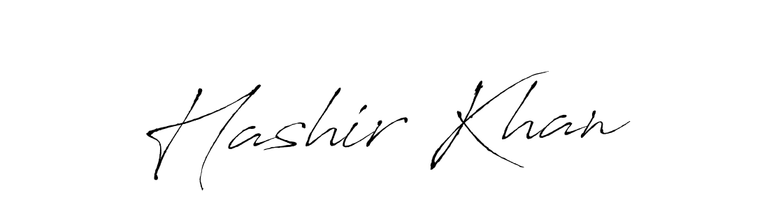 Hashir Khan stylish signature style. Best Handwritten Sign (Antro_Vectra) for my name. Handwritten Signature Collection Ideas for my name Hashir Khan. Hashir Khan signature style 6 images and pictures png