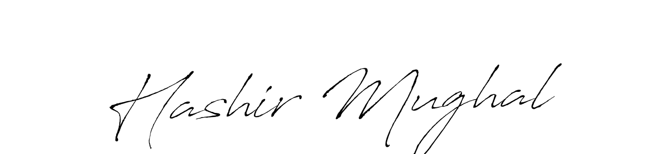 How to make Hashir Mughal signature? Antro_Vectra is a professional autograph style. Create handwritten signature for Hashir Mughal name. Hashir Mughal signature style 6 images and pictures png