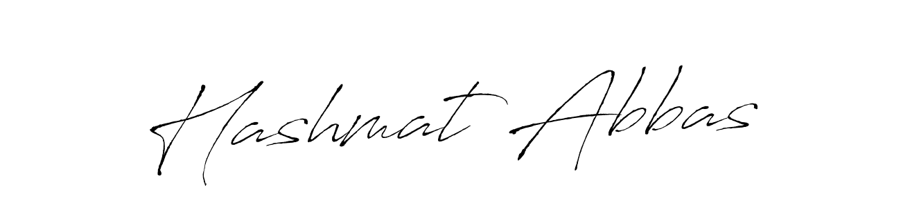 How to make Hashmat Abbas name signature. Use Antro_Vectra style for creating short signs online. This is the latest handwritten sign. Hashmat Abbas signature style 6 images and pictures png