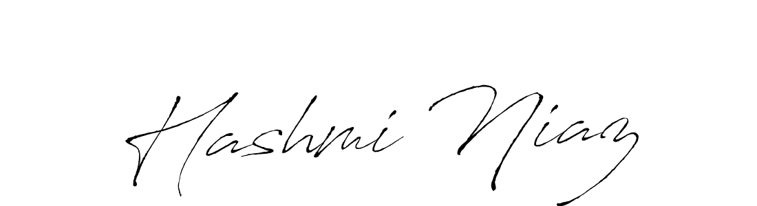 Create a beautiful signature design for name Hashmi Niaz. With this signature (Antro_Vectra) fonts, you can make a handwritten signature for free. Hashmi Niaz signature style 6 images and pictures png