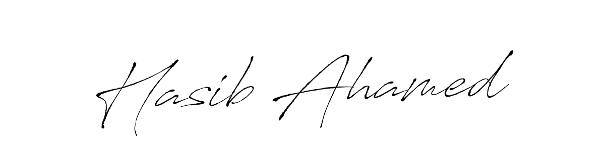 Create a beautiful signature design for name Hasib Ahamed. With this signature (Antro_Vectra) fonts, you can make a handwritten signature for free. Hasib Ahamed signature style 6 images and pictures png