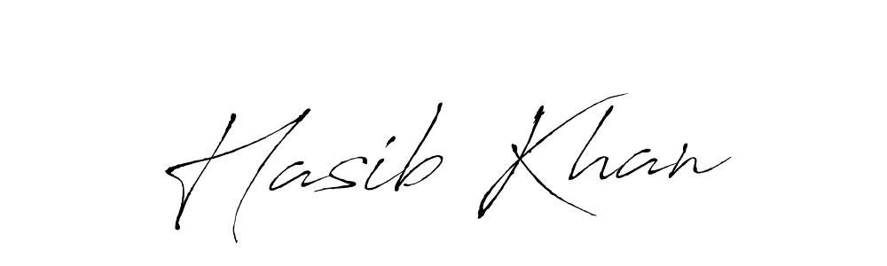 Also we have Hasib Khan name is the best signature style. Create professional handwritten signature collection using Antro_Vectra autograph style. Hasib Khan signature style 6 images and pictures png