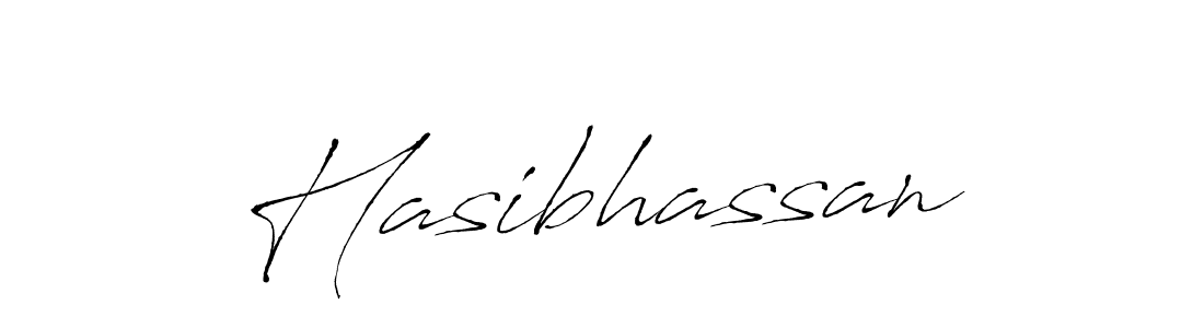 The best way (Antro_Vectra) to make a short signature is to pick only two or three words in your name. The name Hasibhassan include a total of six letters. For converting this name. Hasibhassan signature style 6 images and pictures png