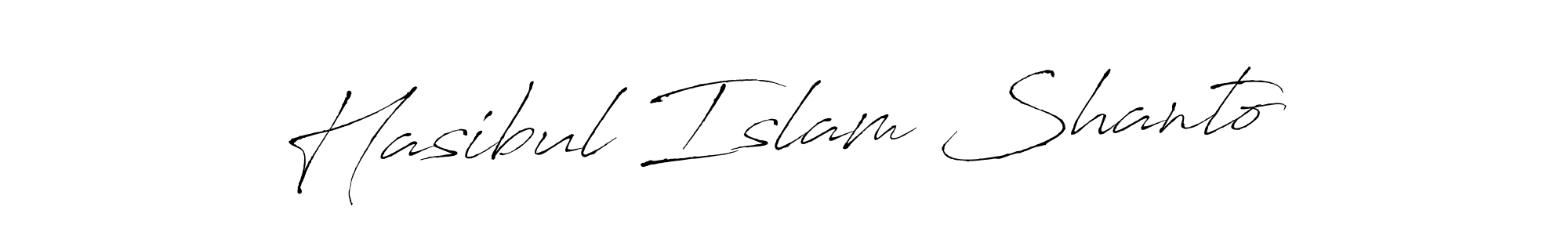 This is the best signature style for the Hasibul Islam Shanto name. Also you like these signature font (Antro_Vectra). Mix name signature. Hasibul Islam Shanto signature style 6 images and pictures png