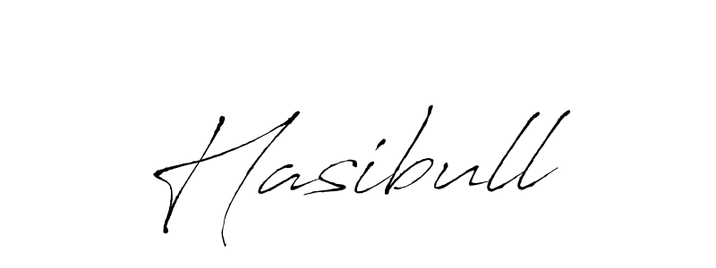 Design your own signature with our free online signature maker. With this signature software, you can create a handwritten (Antro_Vectra) signature for name Hasibull. Hasibull signature style 6 images and pictures png