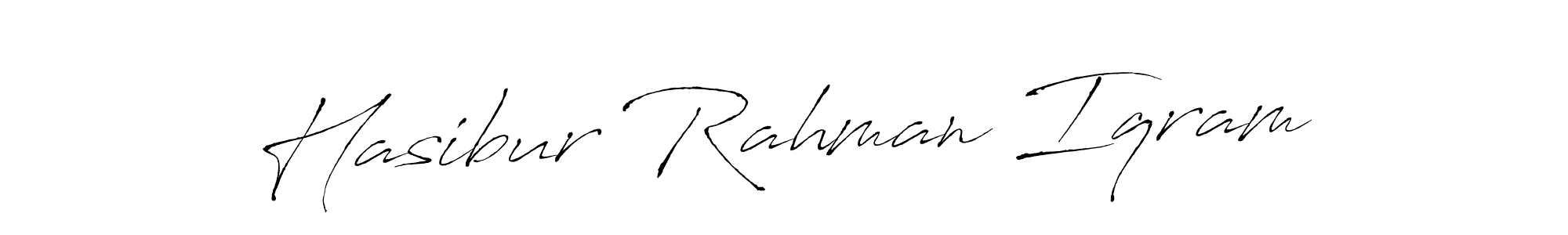 The best way (Antro_Vectra) to make a short signature is to pick only two or three words in your name. The name Hasibur Rahman Iqram include a total of six letters. For converting this name. Hasibur Rahman Iqram signature style 6 images and pictures png