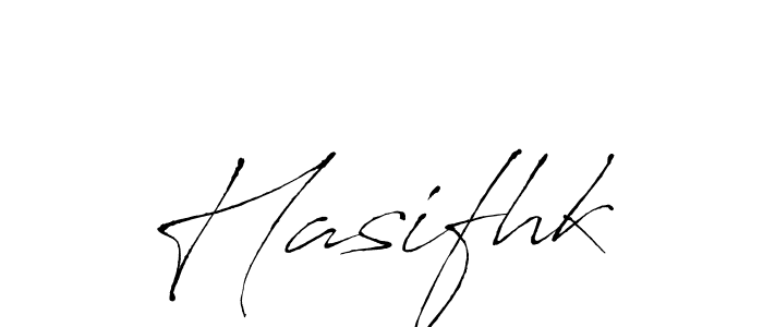 How to make Hasifhk signature? Antro_Vectra is a professional autograph style. Create handwritten signature for Hasifhk name. Hasifhk signature style 6 images and pictures png