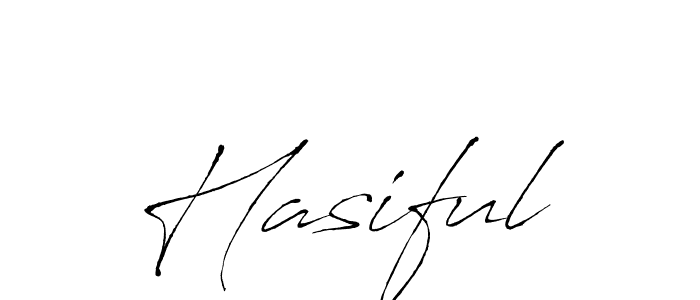 You should practise on your own different ways (Antro_Vectra) to write your name (Hasiful) in signature. don't let someone else do it for you. Hasiful signature style 6 images and pictures png