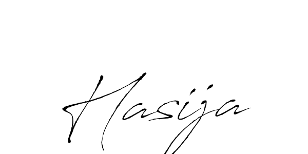 Antro_Vectra is a professional signature style that is perfect for those who want to add a touch of class to their signature. It is also a great choice for those who want to make their signature more unique. Get Hasija name to fancy signature for free. Hasija signature style 6 images and pictures png