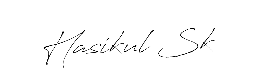 This is the best signature style for the Hasikul Sk name. Also you like these signature font (Antro_Vectra). Mix name signature. Hasikul Sk signature style 6 images and pictures png
