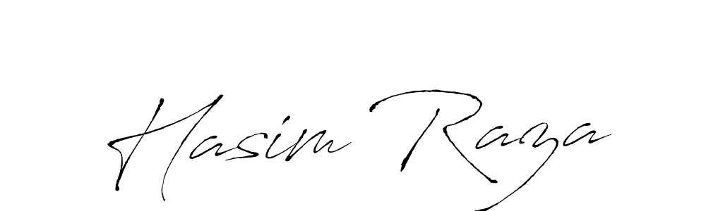 How to make Hasim Raza name signature. Use Antro_Vectra style for creating short signs online. This is the latest handwritten sign. Hasim Raza signature style 6 images and pictures png