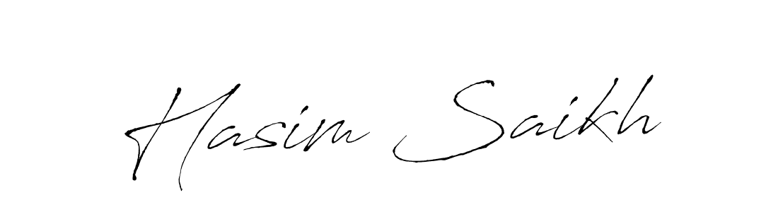 The best way (Antro_Vectra) to make a short signature is to pick only two or three words in your name. The name Hasim Saikh include a total of six letters. For converting this name. Hasim Saikh signature style 6 images and pictures png