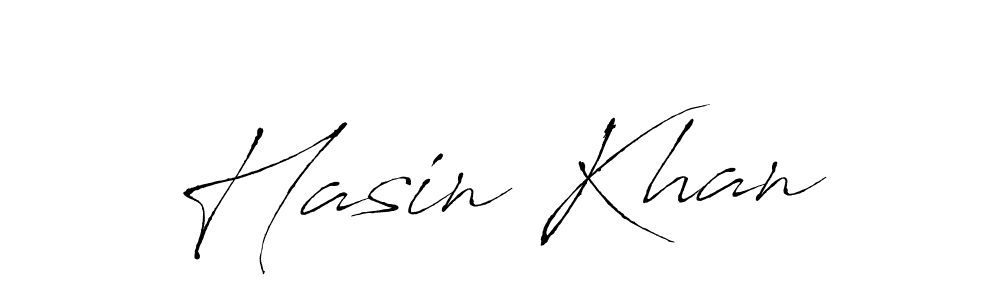 Hasin Khan stylish signature style. Best Handwritten Sign (Antro_Vectra) for my name. Handwritten Signature Collection Ideas for my name Hasin Khan. Hasin Khan signature style 6 images and pictures png