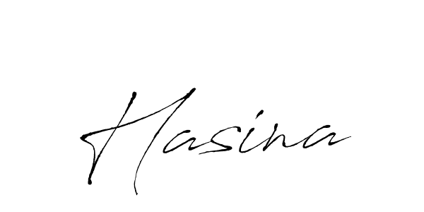 Make a beautiful signature design for name Hasina. With this signature (Antro_Vectra) style, you can create a handwritten signature for free. Hasina signature style 6 images and pictures png