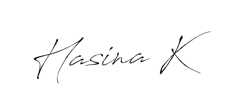 Make a beautiful signature design for name Hasina K. Use this online signature maker to create a handwritten signature for free. Hasina K signature style 6 images and pictures png