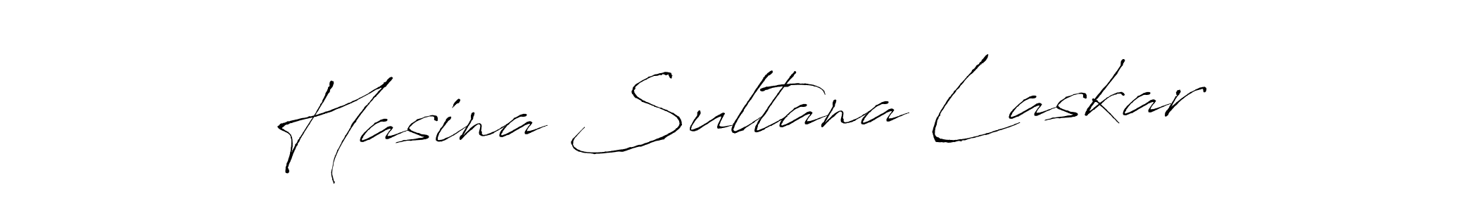 Hasina Sultana Laskar stylish signature style. Best Handwritten Sign (Antro_Vectra) for my name. Handwritten Signature Collection Ideas for my name Hasina Sultana Laskar. Hasina Sultana Laskar signature style 6 images and pictures png