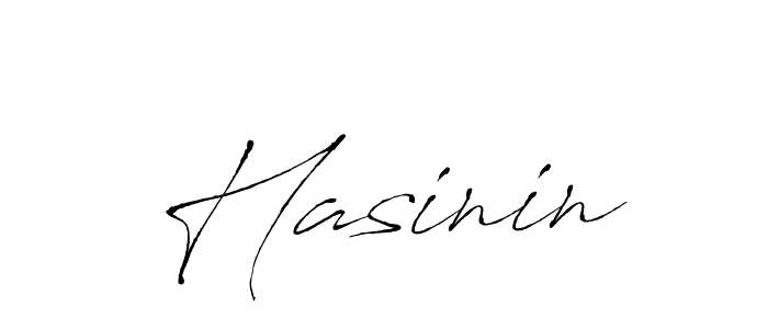 Create a beautiful signature design for name Hasinin. With this signature (Antro_Vectra) fonts, you can make a handwritten signature for free. Hasinin signature style 6 images and pictures png